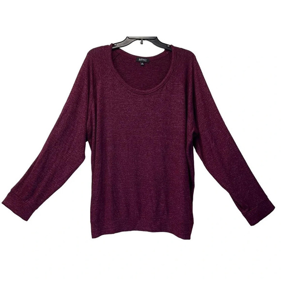 Buffalo David Bitton Womens Dark-magenta XXL  Long Sleeve Viscose Blend - Picture 1 of 9